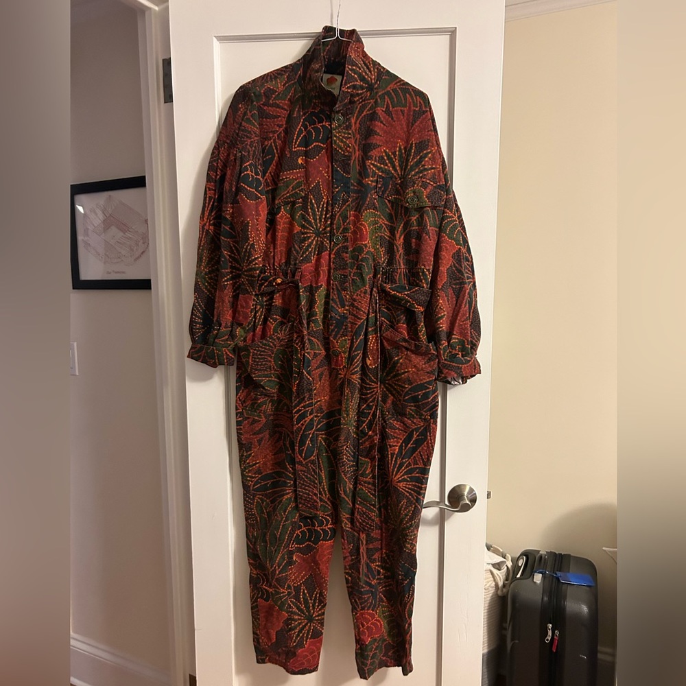 FARM Rio Multicolor Leaf Print Jumpsuit - Picture 5 of 6